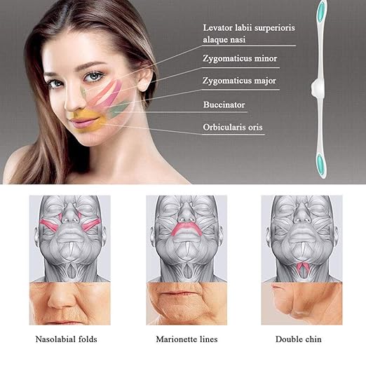 Facial Fitness Pao Gesichtsmuskel Exerciser Ubung Naturlich Gesichtsmuskel Smooths Lines And Wrinkles And Tightens Muscles For All Ages Amazon De Beauty