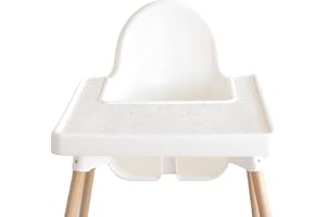 Yeah Baby Goods Placemats Compatible w/Antilop High Chair (Rainbow Sprinkles) - Slip-Resistant & Food-Grade Silicone High Chair Mat for High Chair Tray - Easy Clean High Chair Accessory