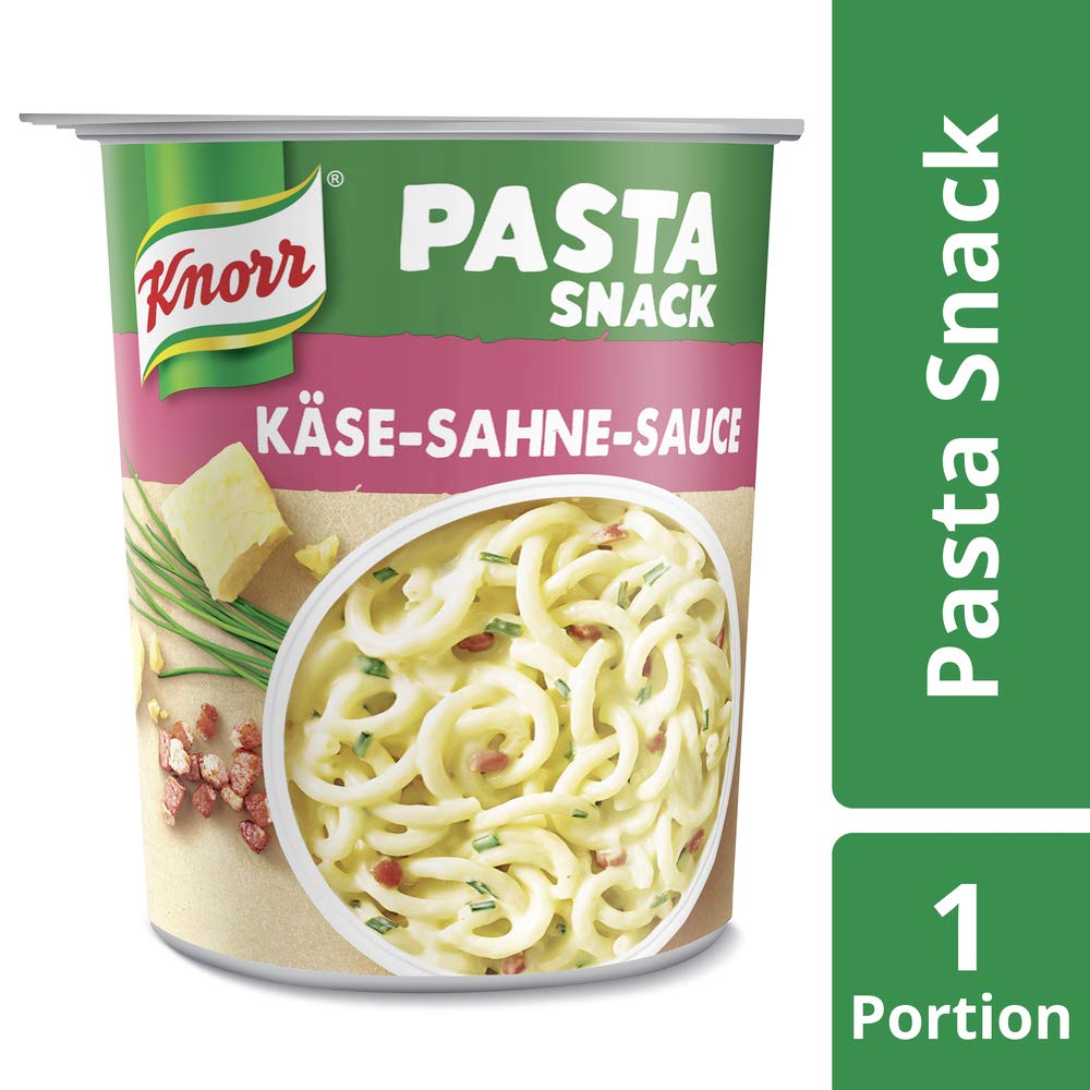 Knorr Pasta Snack Kase Sahne Sauce 8 X 71 G Amazon De Lebensmittel Getranke
