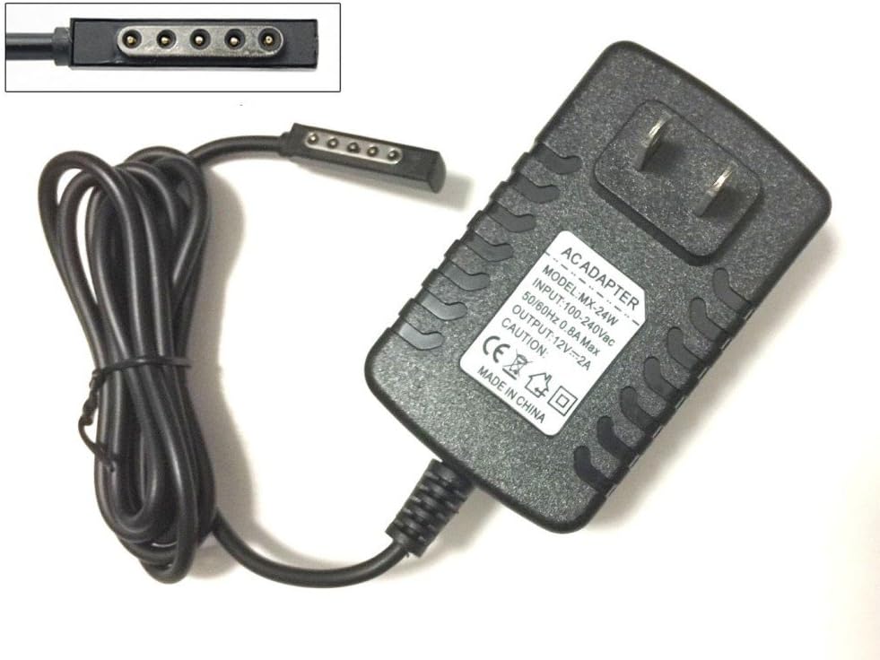 MyBreeze@ Replacement Charger for Microsoft Surface 2, Surface RT and Surface RT2 Tablet (MSF-12V2A)