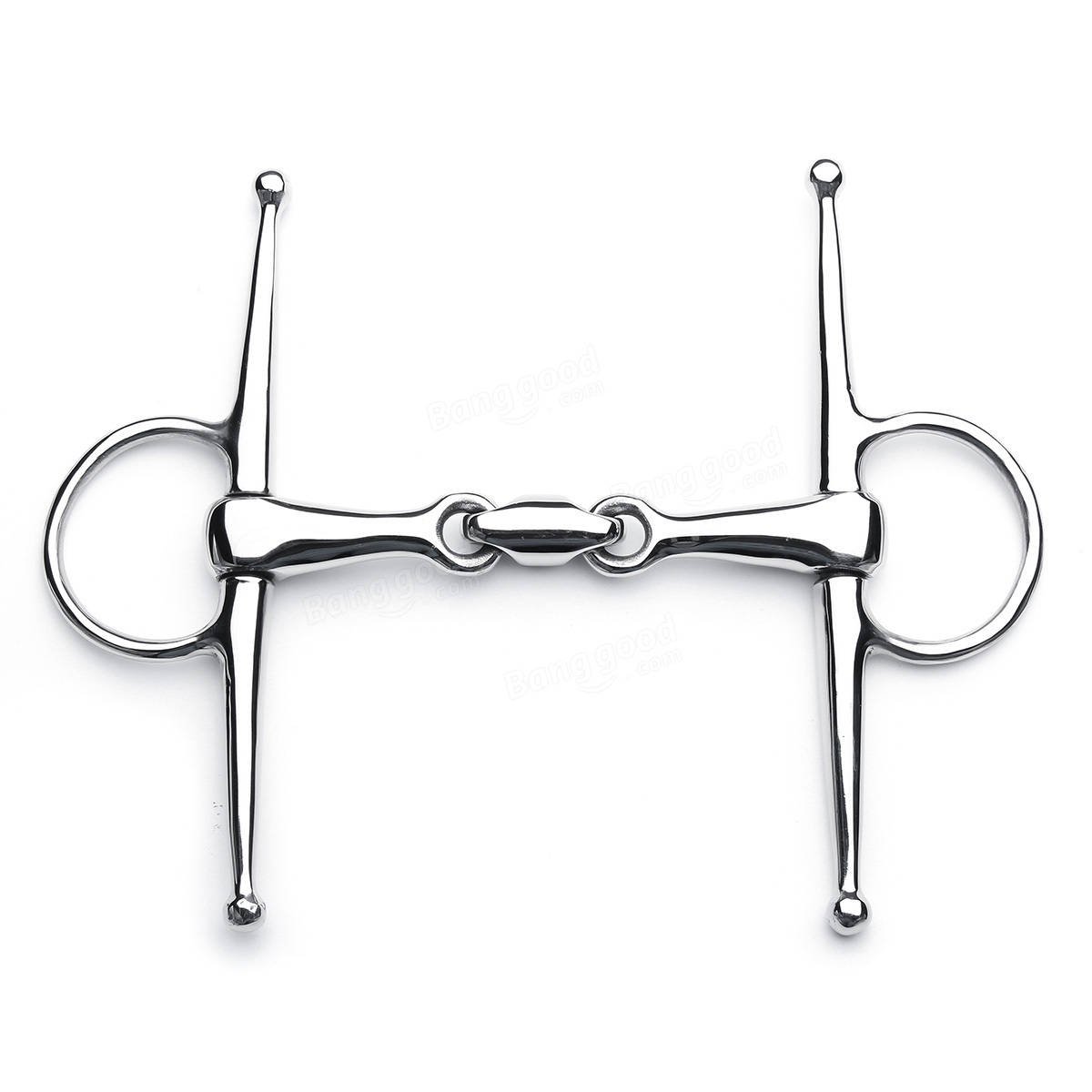 Zadels, zadeltuig D RING SINGLE JOINT SNAFFLE HORSE BIT 5 TO 6 INCH STAINLESS STEEL ENGLISH MADE