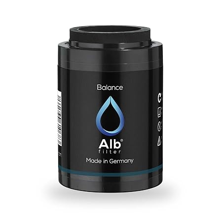 Alb Filter® Balance Duschfilter Ersatzkartusche für gesunde Haut und Haare. Reduziert Schadstoffe. Made in Germany