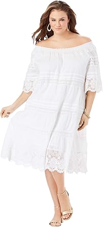 amazon white off the shoulder dress