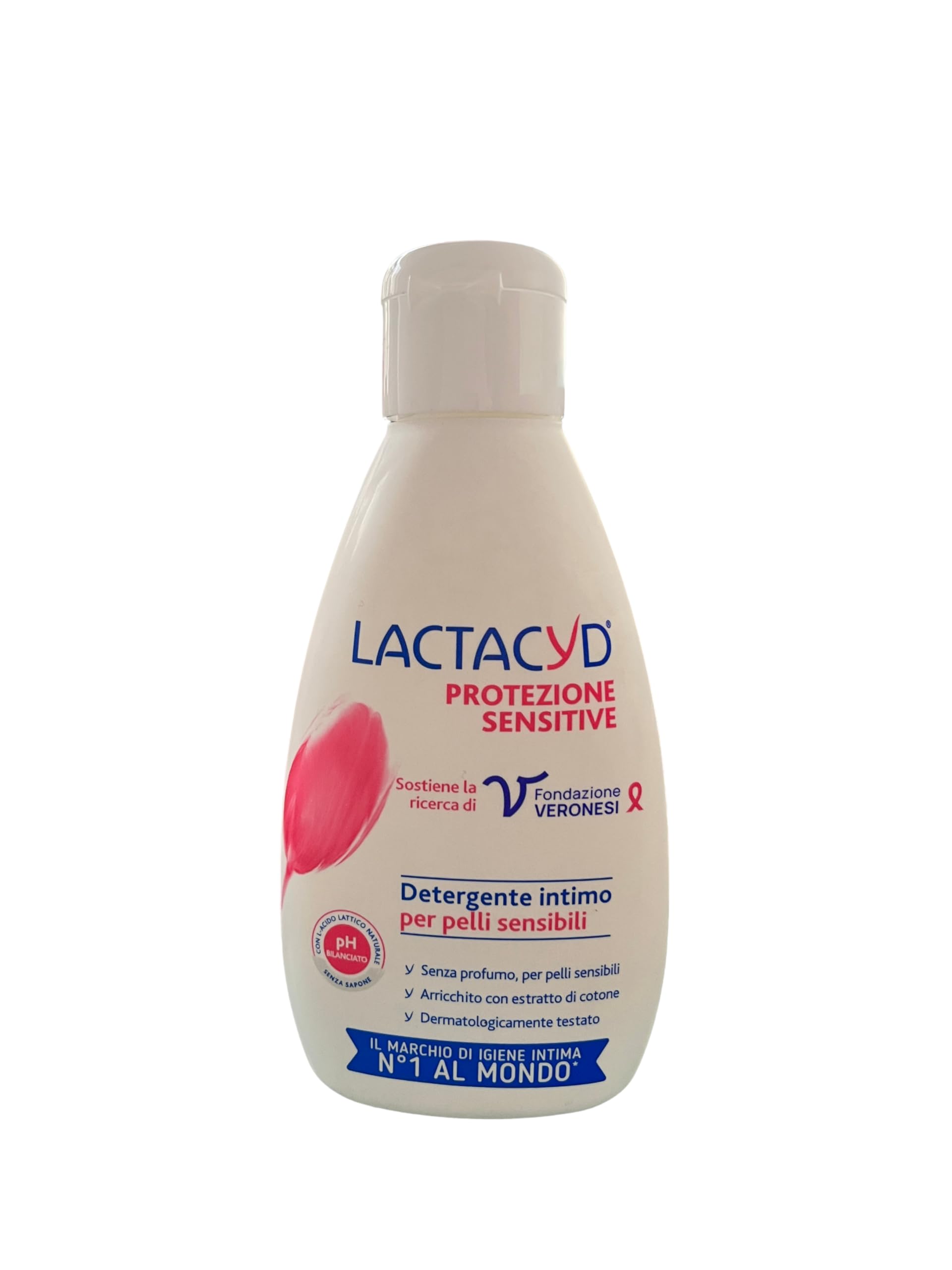 Lactacyd Intimate Wash Sensitive-Enriched with Natural Lactic Acid & Cotton Extract 200ml by Lactacyd