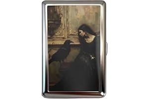 Vintage Card Holder, Vintage-Style Versatile Card & Cash Case, Metal Cases, Vintage Metal Card Holder/Wallets (F)