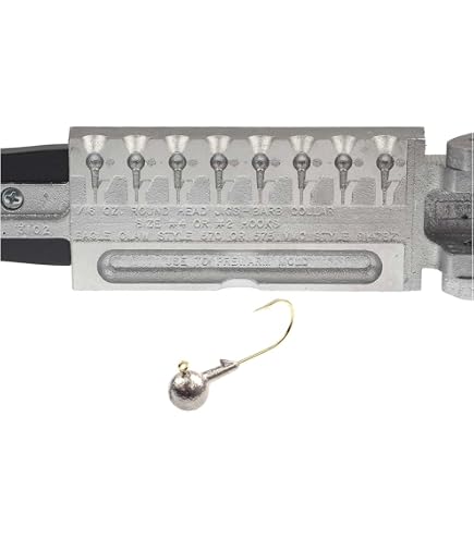 Amazon.com : Do It Mold Round Head Jig Sz: 1/16, 1/8 OZ : Sports
