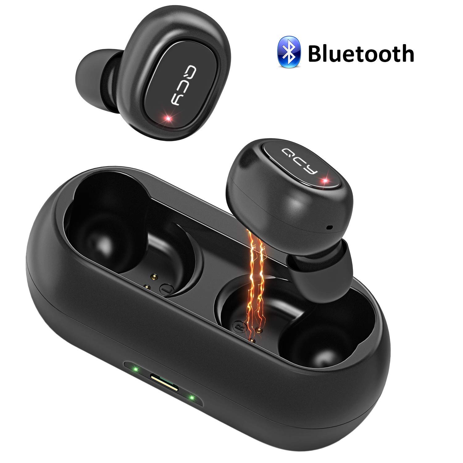 QCY Wireless Earbuds, Bluetooth 5.0 Earbuds Mini InEar Wireless