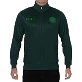 Celtic FC Official Soccer Gift Mens Retro Track Top Jacket