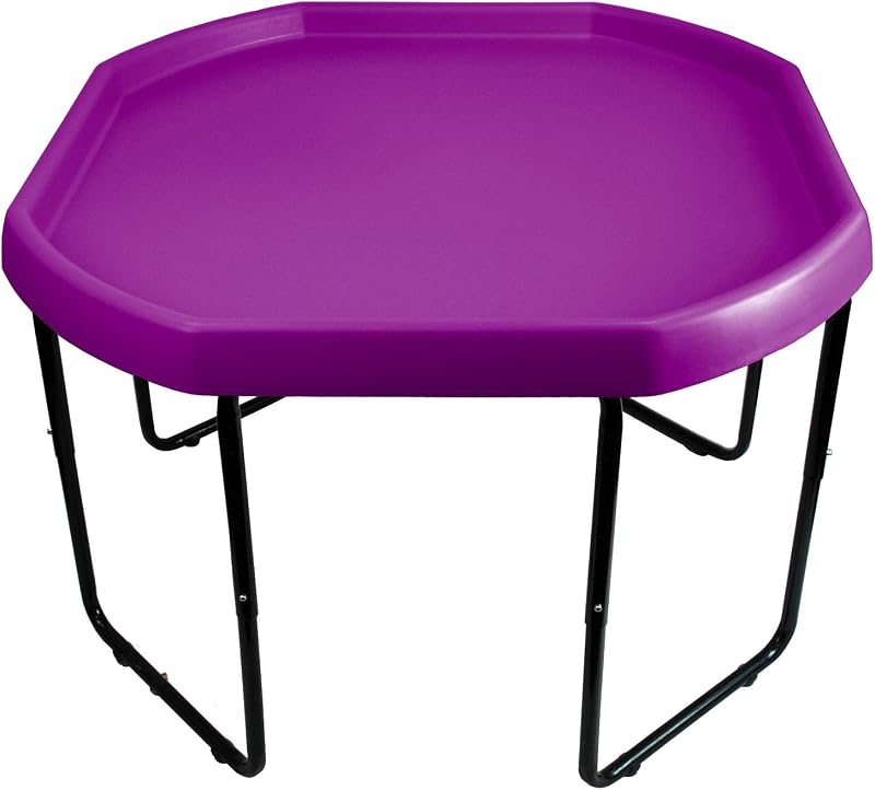 simpa Large 100cm Plastic Sand & Water Pit Tray Purple with Adjustable Stand