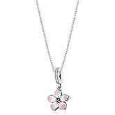 PARCOM 925 Sterling Silver Tiny Heart Necklace, Dainty Love Pendant Necklace Jewelry Gifts for Women,perfect Valentine's Day gift