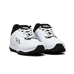 Boombah Viper Pro Men's Turf White/Black - Size 12