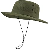 UVSAI UPF 50+ Bucket Sun Hat with Laser Perforated Mesh Cooling Adjustable Breathable Lightweight for Outdoor Men Women