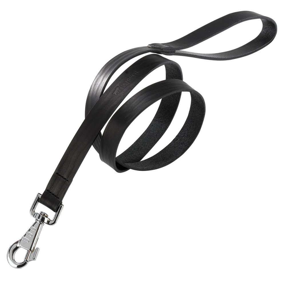 Ferplast Natural BK G20/180 Dog Lead, 20 mm x 180 cm, Black