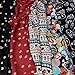 BMC Stylish 5pc Colorful Pattern Lightweight Summer Accessory Multipurpose Scarf Collection Various Designs - Set 3