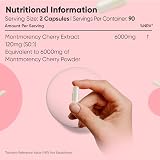 WeightWorld Montmorency Cherry Capsules 6000mg 180 Vegan Non-GMO view 6