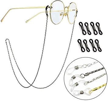 Ballylelly Brillenband Nackenband Einstellbare Sonnenbrille Brillen Seil Lanyard Halter Anti Slip Strap Brillen Zubehor C097 Brillenbander Ketten Accessoires