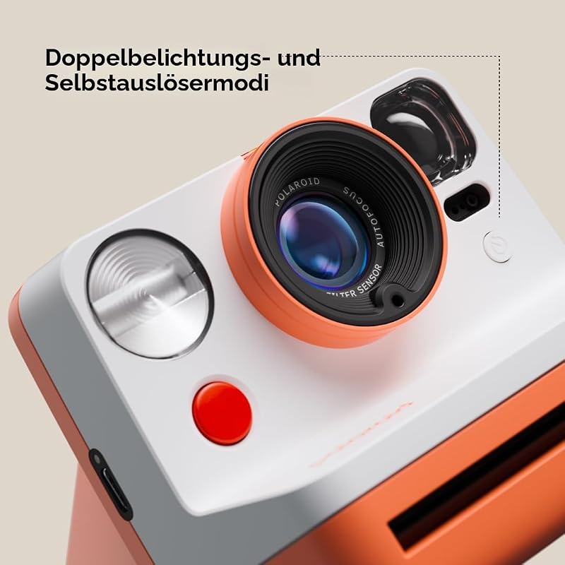 Now 3rd Generation I-Type Sofortbildkamera, Gelb, kein Film