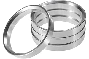 X AUTOHAUX 4pcs OD 63.1mm to ID 56.1mm Aluminum Alloy Car Hub Centric Rings Wheel Bore Center Spacer