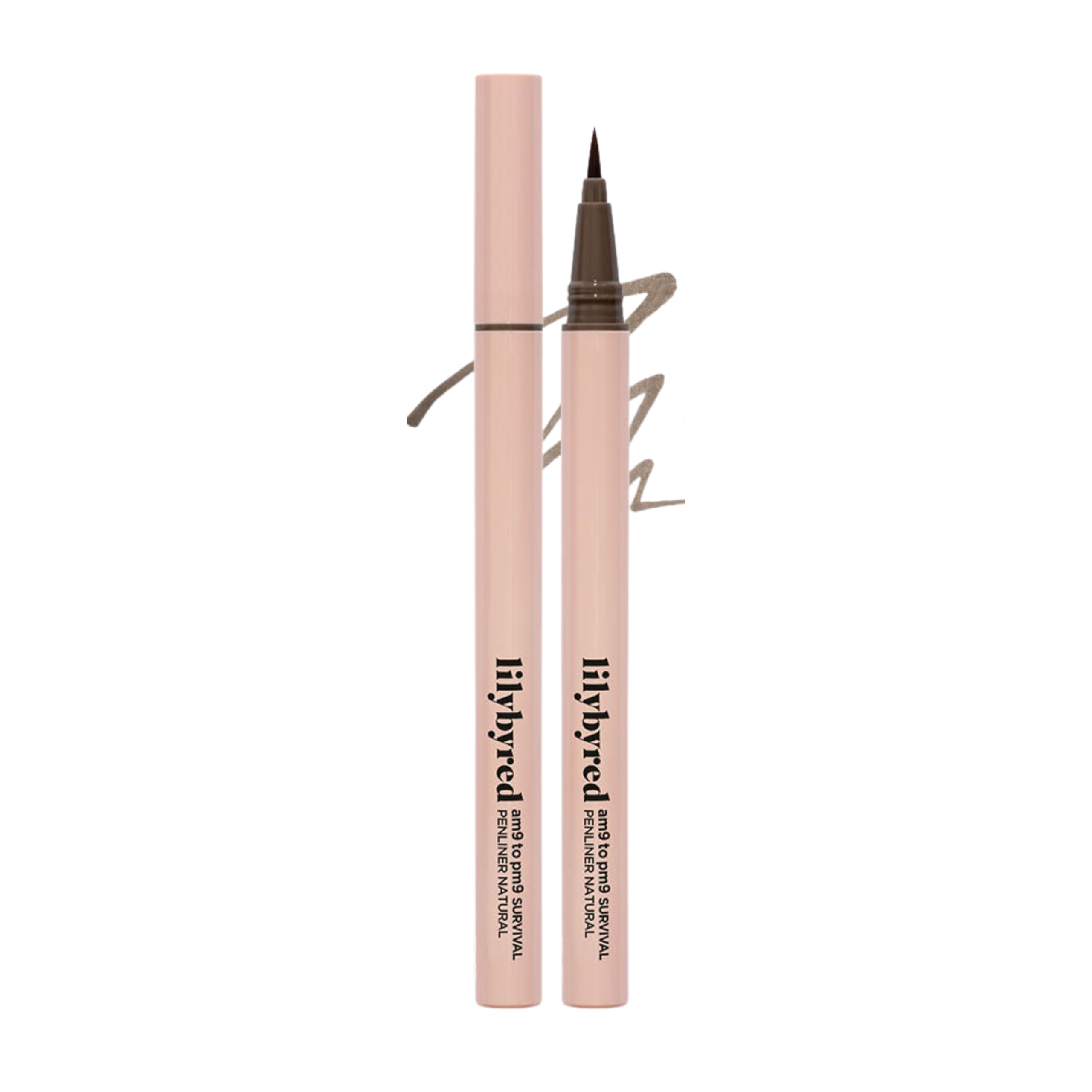 NINE TO NINE SURVIVAL PEN LINER NATURAL 02 #ASH BROWN