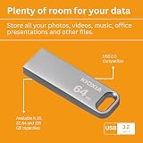 KIOXIA TransMemory U366 64GB USB 3.0 Flash Drive Metal PC Mac File Transfer view 6