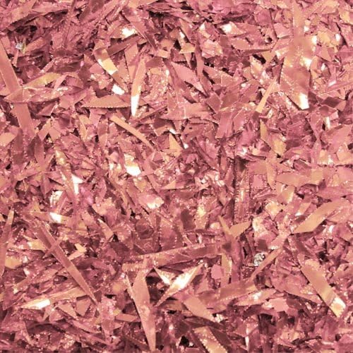 1.5 oz. Pink foil confetti