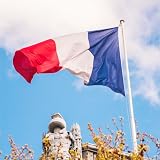 BigTree France Flag 3x5 Ft Polyester with Grommets for Garden & Events view 7