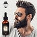 Mens gifts for Men Beard Care Grooming Kit Sandalwood Scented Beard Conditioner Oil Beard Butter + Mustache + Beard Balm Softener for Styling Shaping & Growth