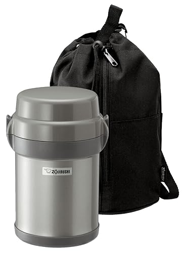 Zojirushi Bento Stainless Steel Lunch Jar, Silver in Oman
