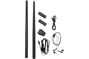 DIYDEG Air Drum Sticks, Portable Virtual Electronic Drum Set with Pedals, Bluetooth & MIDI Function, Electronic Air Drum Rock Beat Rhythm Stick Percussion Instrument Tool for Adults, Kids