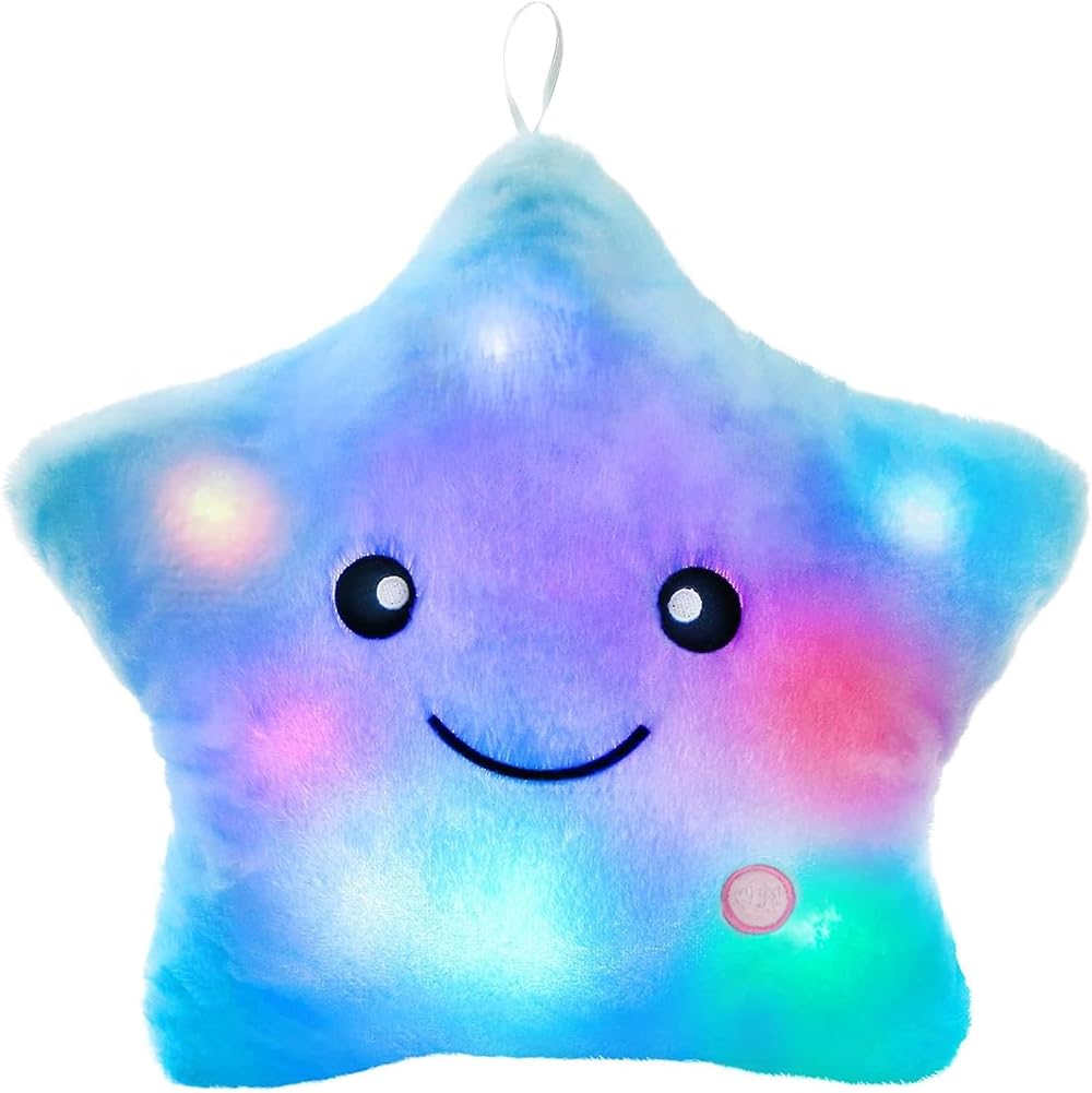NYOBABE Light Up Star Teddy Sensory Toy for Autism ADHD Boys Girls Ages 3 4 5 6
