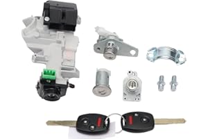 ZPZPHOM for Honda Civic 2006-2011 06350-SAA-G30 35100-SDA-A71 Ignition Starter Switch Housing Door Trunk Lock Cylinder Transp