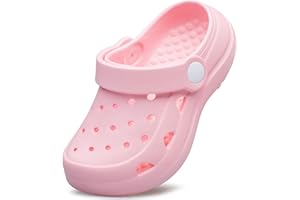 vibdiv Boys Girls Clogs Kids Garden Shoes Unisex Child Cartoon Slides Sandals Beach Slipper Indoor Outdoor(Toddler/Little Kids/Big Kids)