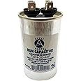 Appli Parts Run Capacitor for ac 20 Mfd uF (microfarads) 370 VAC or 450 VAC CBB65 Round Universal fit for hvac and other applications 3-3/8 in High 1-3/4 in Wide CON-20-450