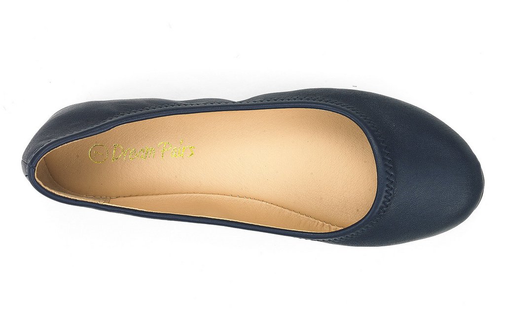 DREAM PAIRS Women's Sole-Happy Ballerina Walking Flats Shoes - Image 4