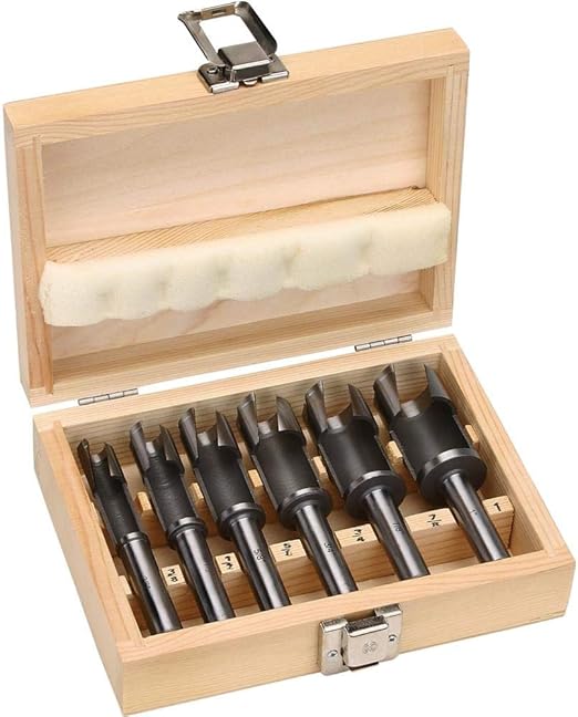 Grizzly H7693 Deep Plug Cutter, 6Piece Amazon.ca Tools & Home