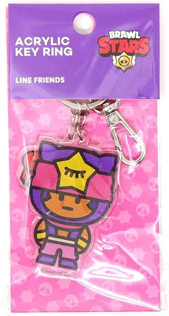ブロスタ 公式グッズ キーリング ラインフレンズ X スーパーセル Brawl Stars Official Goods Acrylic Key Ring Linefriend X Supercell Sandy アニメ 萌えグッズ 通販 Amazon