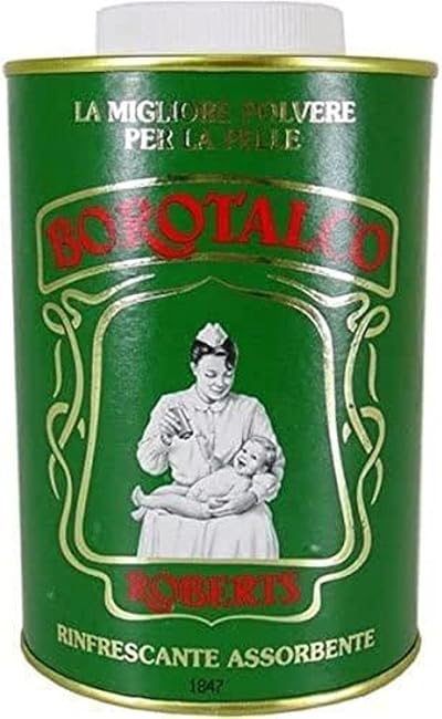 Borotalco Talc Powder Roberts Bar 500g Fresh Silky Feel Body Face