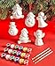 12-Pc. Paint Your Own Ornament Set