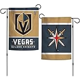 Wincraft NHL Vegas Golden Knights 12x18 Garden Style 2 Sided Flag, One Size, Team Color