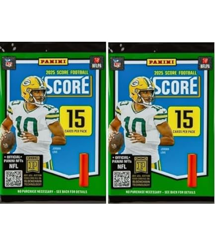 rare score football cards Amazon.com: 2025 Score Football Pack with 12+ Trading Cards + Toploader +  StreetCards Magnet! : Sports & Outdoors