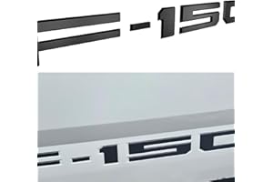 QONYV Tailgate Insert Letters Compatible with F150 2018 2019 2020 3D Emblems with Strong Adhesive 251008 Matte Black