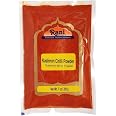 Rani Kashmiri Chilli Powder (Deggi Mirch, Low Heat) Ground Indian Spice 7oz (200g) ~ All Natural, Salt-Free | Vegan | No Colo