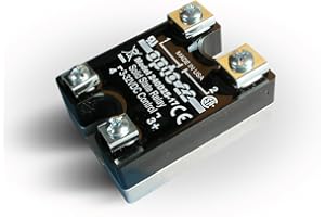 BEST PRICE SQUARE Opto 22 240D25-17 DC Control Solid State Relay, 240 VAC, 25 Amp, 4000 V Optical Isolation, 1/2 Cycle Maximum Turn-On/Off Time, 25 - 65 Hz Operating Frequency