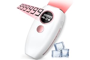 Laser Hair Removal, YOEYOU IPL Hair Removal with Painless Ice-cooling, 20J MAX Energy, 5 Levels and 999999 Flashes Hair Removal Device for Women & Men Permanent, Hair Removal Auto mode for All Body