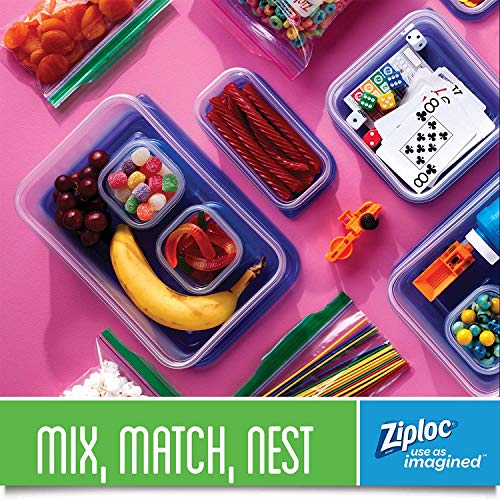 Ziploc Round Storage Containers, Medium, 3 Count Pricepulse