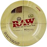 Raw Round Metal Ashtray
