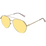 Hawkers Bluejay Gold Yellow Men And Women Sunglasses Desertcart