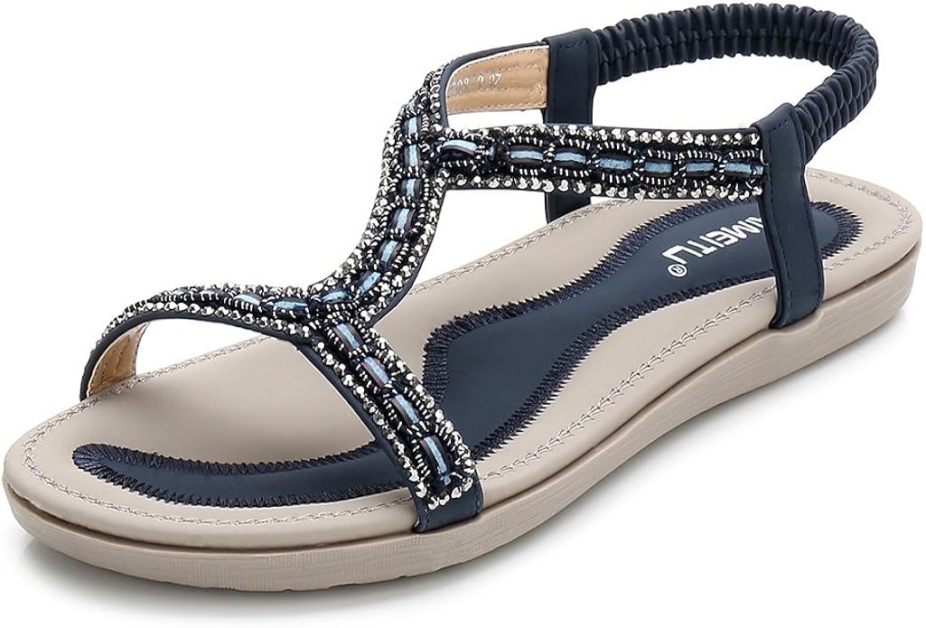 beaded slip on shoes