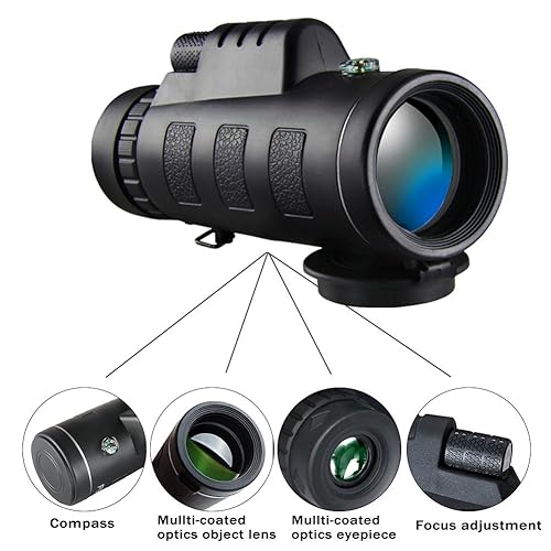 Monocular Telescope High Power 40x60 Monoculars Scope for Adults