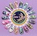I Love My Dog Paw Prints Water Slide Nail Art Decals- Salon Quality 5.5